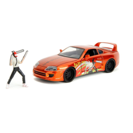 Chainsaw Man Diecast Model 1/24 1995 Toyota Supra