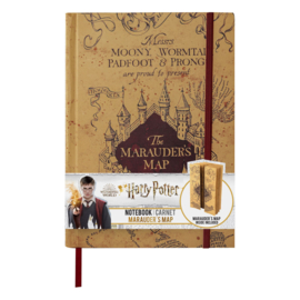 (Pre-order) Harry Potter Notebook A5 Marauder's Map