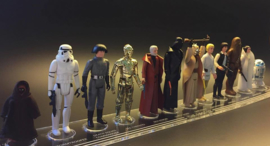 Vintage Star Wars First 12 display stand