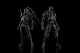 PRE-ORDER ABARA Action Figure Black Gaunas Kudou Denji & Nayuta Set