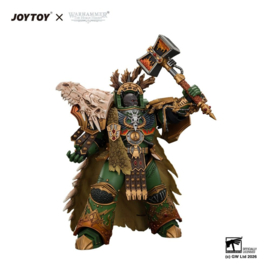 (Pre-order) Warhammer Action Figure Salamanders Vulkan, Primarch of the XVIIIth Legion 21 cm