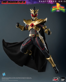 (Pre-order) Mighty Morphin Power Rangers Shattered Grid  FigZero Action Figure 1/6 Lord Drakkon Evo III 30 cm