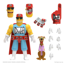PRE-ORDER The Simpsons Ultimates Action Figure Duffman