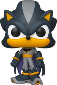 (Pre-order) DC's Justice League and Sonic the Hedgehog POP! Movies Vinyl Figures Shadow/Batman 9 cm