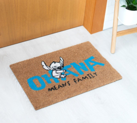 Disney Stitch Doormat Ohana 60 x 40 cm