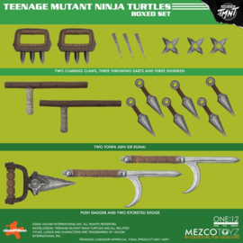 (Pre-order) Teenage Mutant Ninja Turtles One:12 Collective Action Figures 1/12 Boxed Set 17 cm