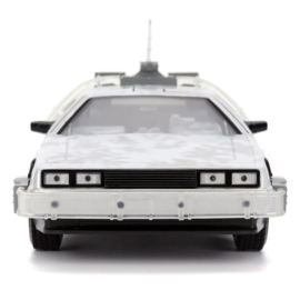 Back to the Future Diecast Model 1/24 Time Machine Frost