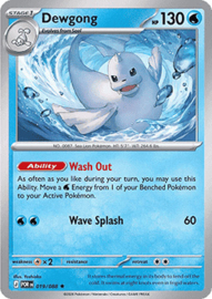 Pokémon TCG - Dewgong  - Holo - Perfect Order - 019/088