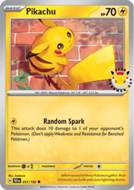 (Pre-order) Pokémon TCG - Pikachu – 051/162 – Pokémon Day 2024 Promo