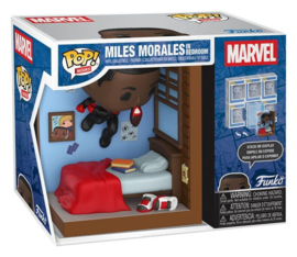 (Pre-order) Marvel POP! Nooks Vinyl Diorama Miles in Bedroom 16 cm