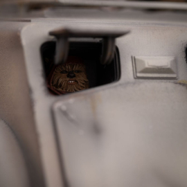 (Pre-order) Star Wars Demi Art Scale Statue 1/20 AT-ST and Chewbacca 53 cm  