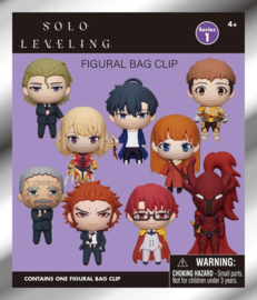 (Pre-order) Solo Leveling 3D PVC Bag Clips Series 1 Blind Bag Display (24)