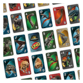 Jurassic World Rebirth UNO Card Game 
