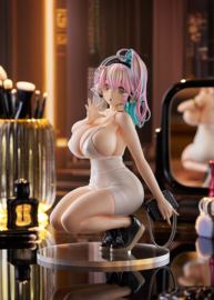 (Pre-order) Super Sonico Pop Up Parade PVC Statue Super Sonico: 15th Mini Dress Ver. L Size 20 cm              