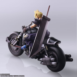 PRE-ORDER Final Fantasy VII Bring Arts Action Figure and vehicle Cloud Strife & Hardy-Daytona 15 cm