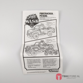 M.A.S.K. Firecracker Instructies