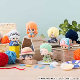 (Pre-order) One Piece Nuippo Blind Box Mini Figures 6 cm Display (6)