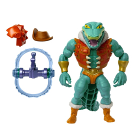 PRE-ORDER MOTU x TMNT: Turtles of Grayskull Deluxe Leatherhead 14 cm