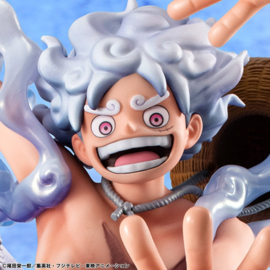 (Pre-order) One Piece Portrait.Of.Pirates PVC Figure "Evolutionary History" Monkey D. Luffy "Gear Fifth" 26 cm
