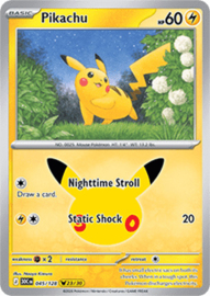 Pokémon TCG - Pikachu - 30th anniversary - 045/128
