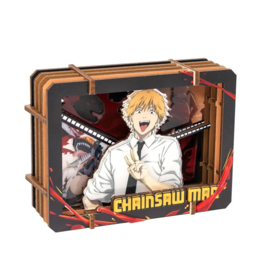 (Pre-order) Chainsaw Man Model Kit Wooden Gallery (S) Denji