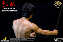 (Pre-order) Enter the Dragon Movie Statue 1/6 Bruce Lee Kali Sticks Fight Deluxe Basement Version 30 cm