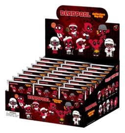 (Pre-order) Deadpool 3D PVC Bag Clips Series 7 Display (24)