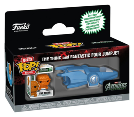 (Pre-order) AVD Bitty POP! Rides Vinyl Figure The Thing and Fantastic Four Jumpjet 2 cm