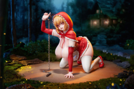 (Pre-order) Original Character PVC 1/5 Little Red Riding Hood And The Wolf Girl Little Red Riding Hood 21 cm