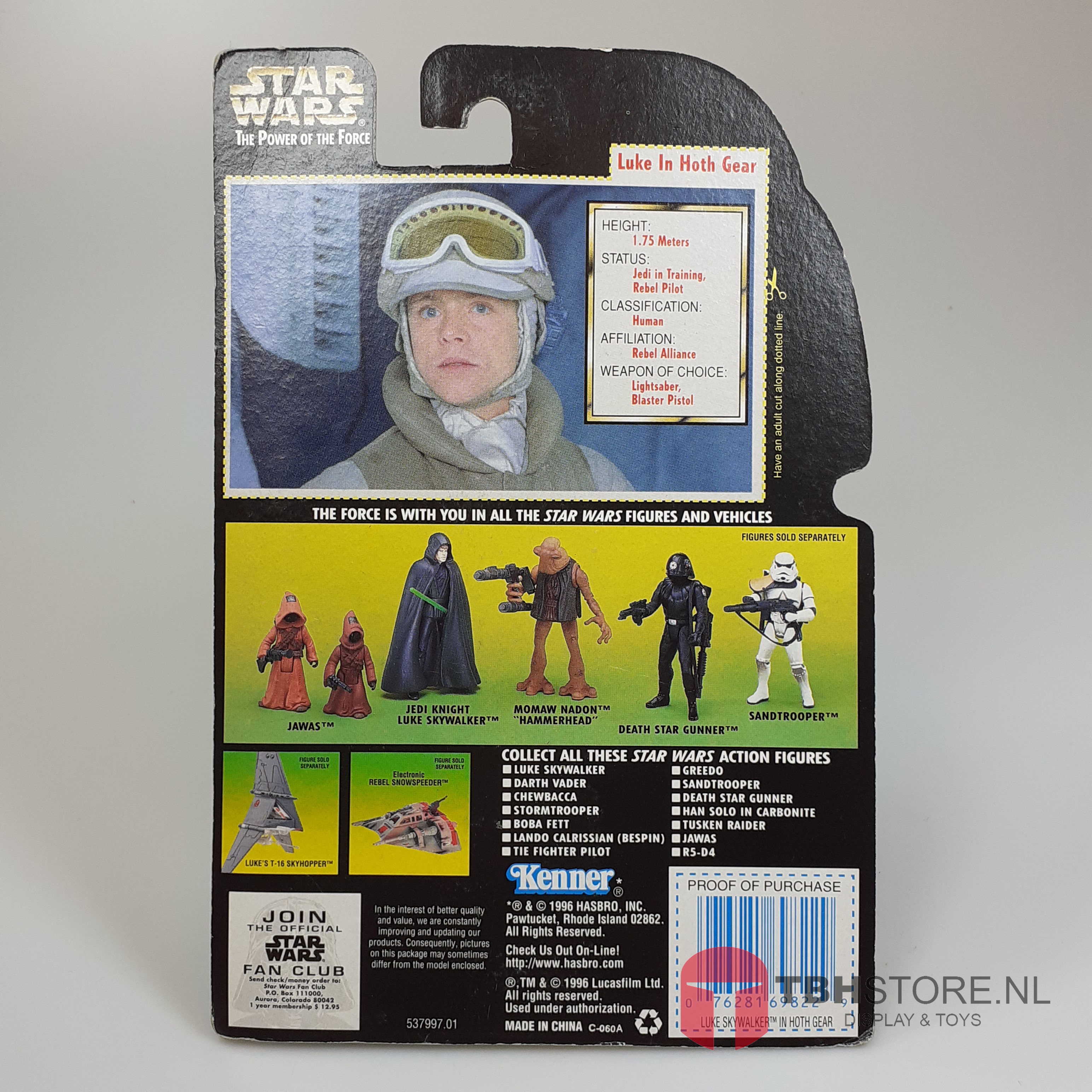 Star Wars - POTF2 Luke Skywalker in Hoth Gear
