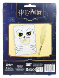 Harry Potter Plush Notebook Set with Pen Hedwig Magical Locations