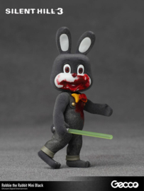 Silent Hill 3 Mini Action Figure Robbie the Rabbit Mini Black Version 10 cm  