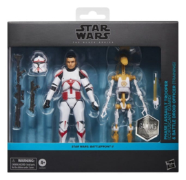 Star Wars: Battlefront II Black Series Action Figure 2-Pack Phase I Assault Trooper & Battle Droid Officer 15 cm