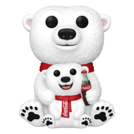 PRE-ORDER Coca-Cola POP&Buddy! Movies Vinyl Figure Bear & Cub 9 cm