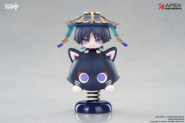 (Pre-order) Genshin Impact Chibi Chara Yurayura Stand PVC Figure Wanderer 11 cm