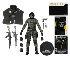 (Pre-order) Call of Duty McFarlane Elite Edition Deluxe Action Figure Ghost (Call of Duty: Modern Warfare 4) #19 18 cm