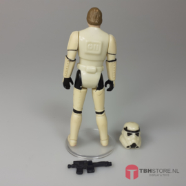 Vintage Star Wars Luke Skywalker in Imperial Stormtrooper Outfit (Compleet)