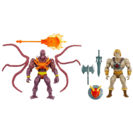 PRE-ORDER Masters of the Universe x Stranger Things Origins 2-Pack He-Man & Vecna 14 cm