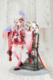 (Pre-order) Hololive Production PVC Statue 1/7 Nakiri Ayame Shrine Maiden Fortune Outfit Ver. 26 cm   