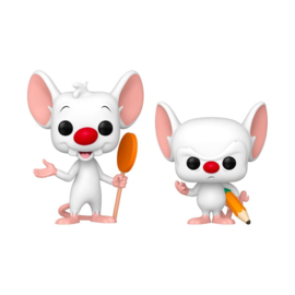 (Pre-order) Animaniacs POP! Television Vinyl Figures 2-Pack Pinky & The Brain 9 cm