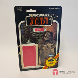 Vintage Star Wars Cardback Lumat ROTJ