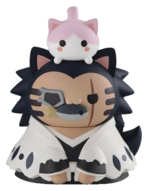 (Pre-order) Bleach Mega Cat Project Minifigures 3 cm Thousand-Year Blood War Bleach Nyan Blind Box Display (8) (Repeat)