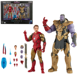 PRE-ORDER The Infinity Saga Marvel Legends Series 2-Pack 2021 Iron Man & Thanos (Endgame)