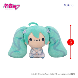 (Pre-order) Hatsune Miku Mochipico Plush Figure Nemophila A 15 cm