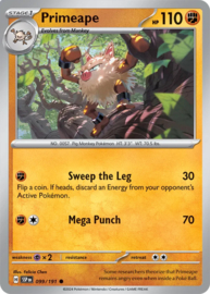 Pokémon TCG - Primeape - Surging Sparks - 099/191 Reverse Holo