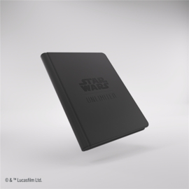Star Wars Unlimited Portfolio Zip-Up album 18-Pocket Black
