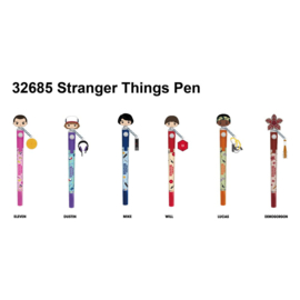(Pre-order) Stranger Things pen 3D Head Topper Spinning Pen