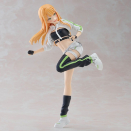 (Pre-order) The Idolm@ster Gakuen Espresto PVC Statue Sumika Shiun Accent green ver. 22 cm