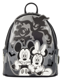 Mickey & Minnie by Loungefly Mini Backpack Ghost Light Up Glow