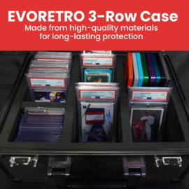 (Pre-order) Evoretro Trading Card Suitcase Black Small   